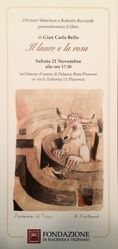 Oliviero Marchesi e Roberto Ricciardi presentano il libro "Il lauro e la rosa", di Gian Carlo Bello