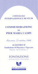 Commemorazione di Pier Maria Campi