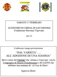 Dal variet� ...All'adozione di una mamma. Breve storia del variet�