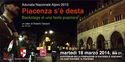 Backstage di una festa popolare